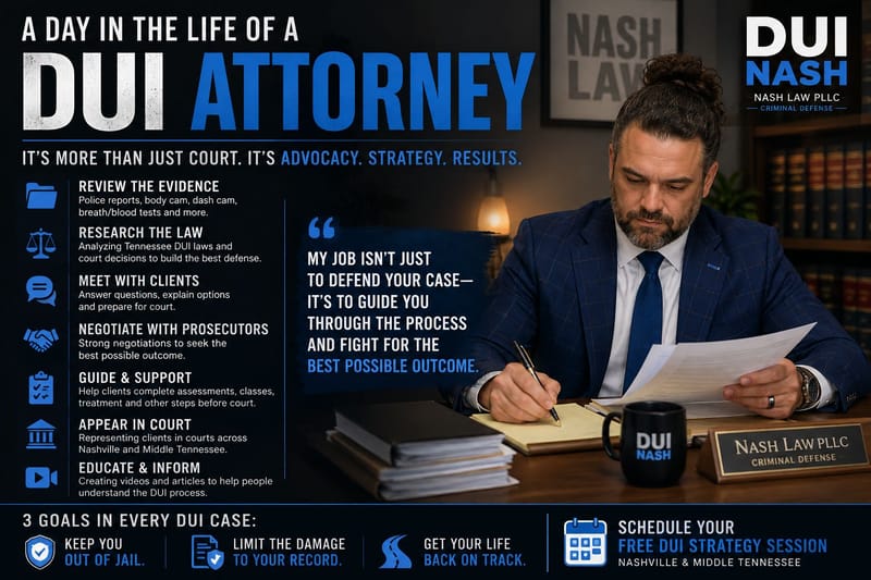 What a DUI Attorney Actually Does All Day
